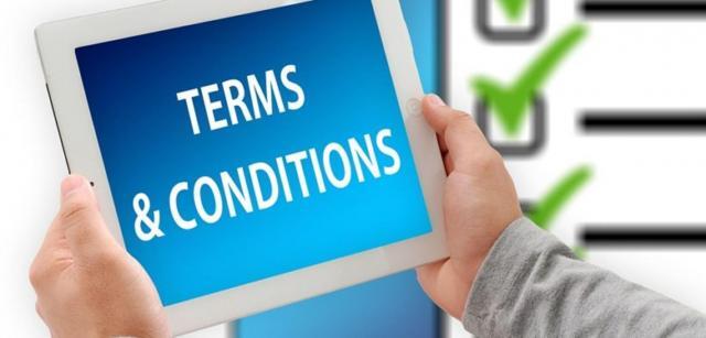 termes et conditions
